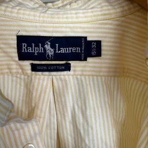 Men’s Ralph, Lauren, hundred‎ percent cotton polo dress shirt